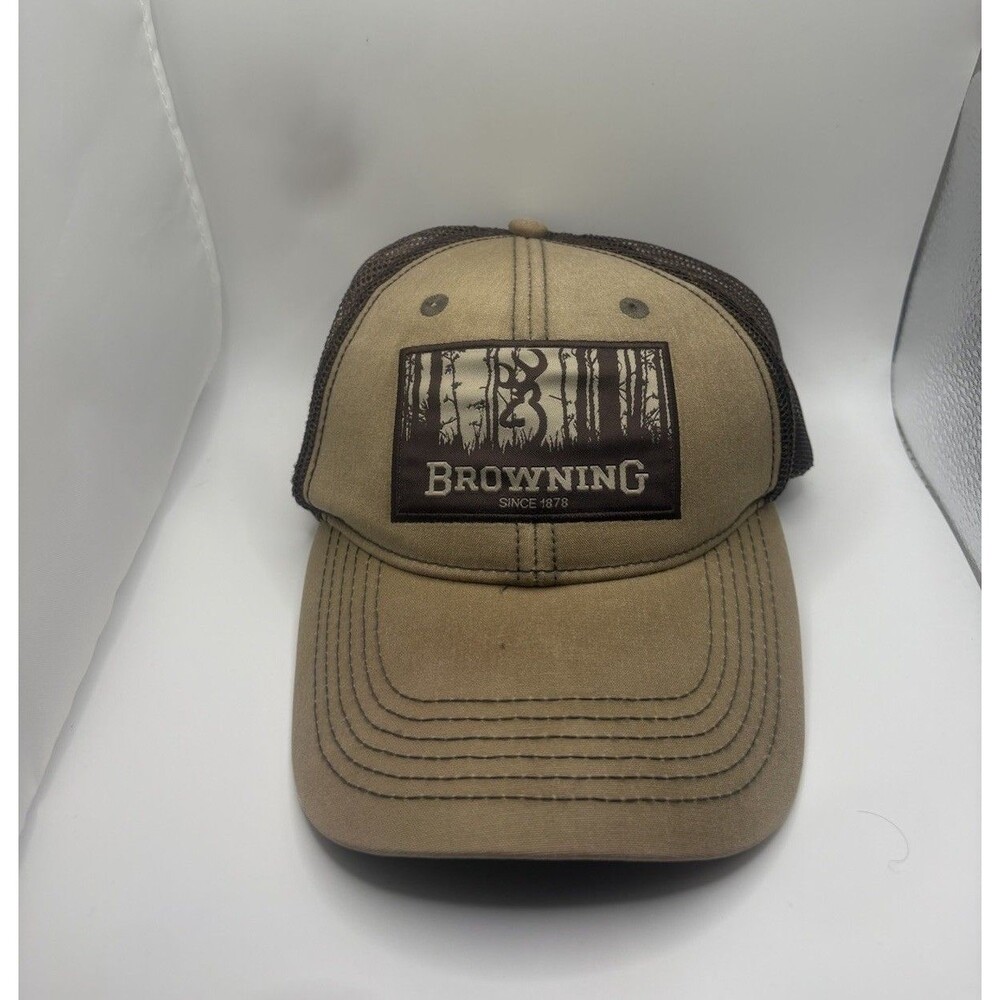 Browning Timber Wax Mesh Snapback Cap Loden #308120841